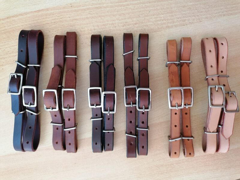 39. Kinnriemen, Leder in 6 Farben