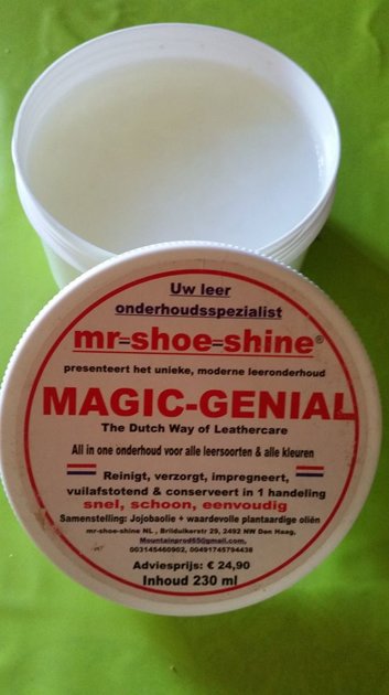 Magic-Genial, "all-in-one" Lederpflege komplett