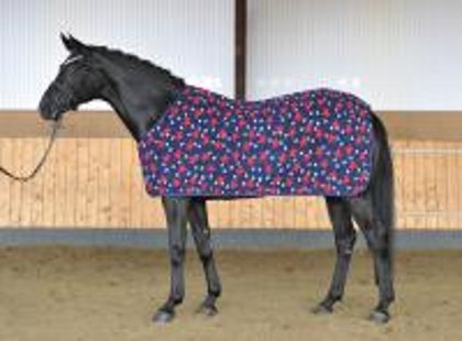 Abschwitzdecke STARS, 145 oder 155cm Rückenlänge