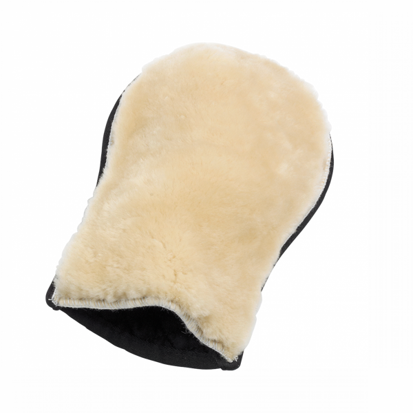 Putzhandschuh LAMMFELL, einseitig