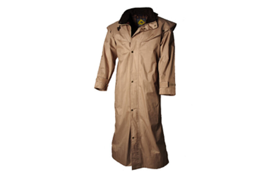SCIPPIS Stockman Coat, Regen- und Reitmantel, beige