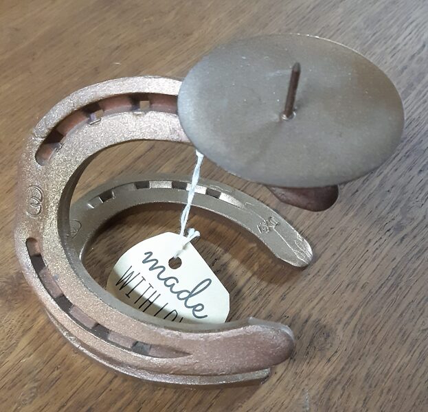 Kerzenhalter Hufeisen Small